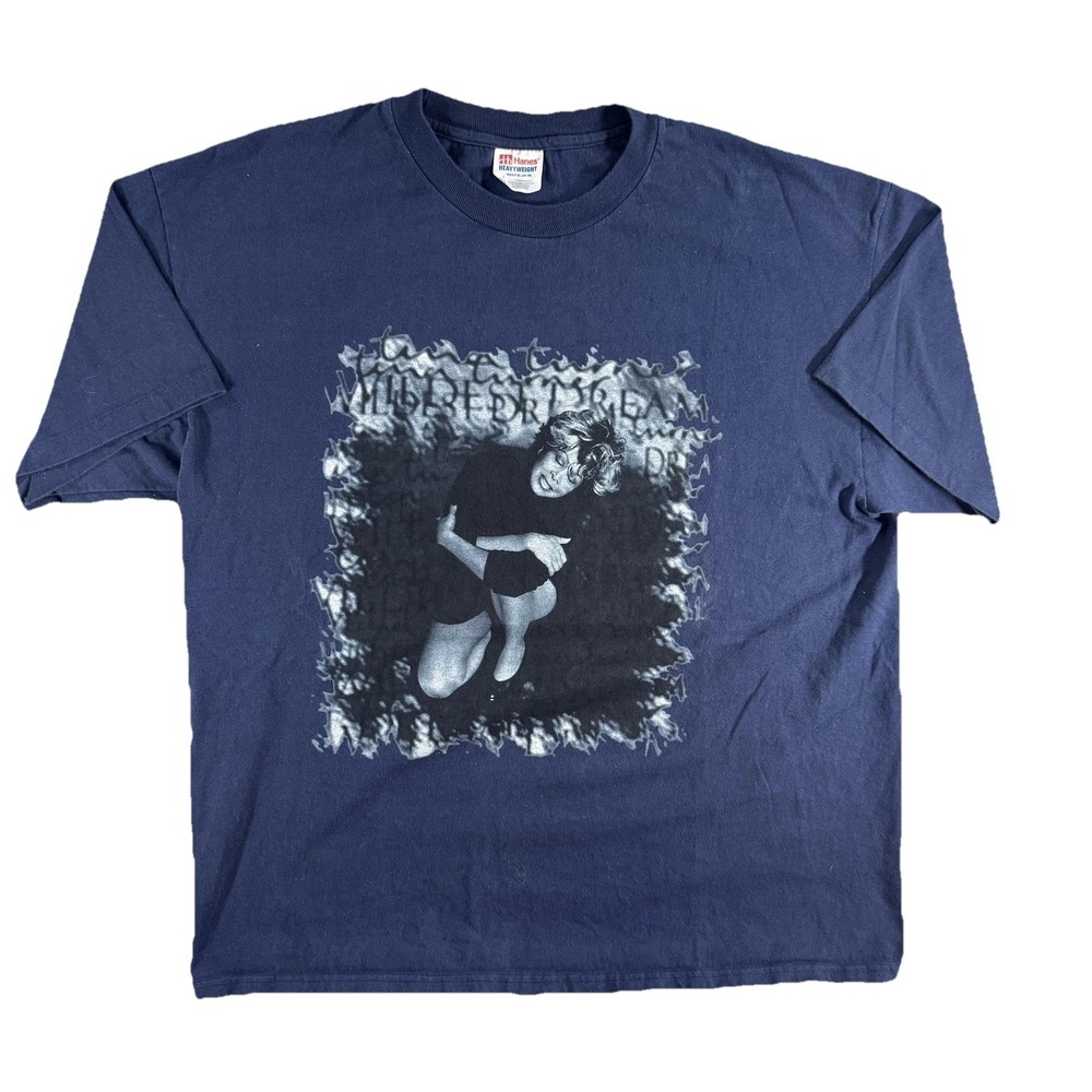 Vintage Hanes Tina Turner Wildest Dreams Tour Shirt Mens XL Blue Graphic 90s